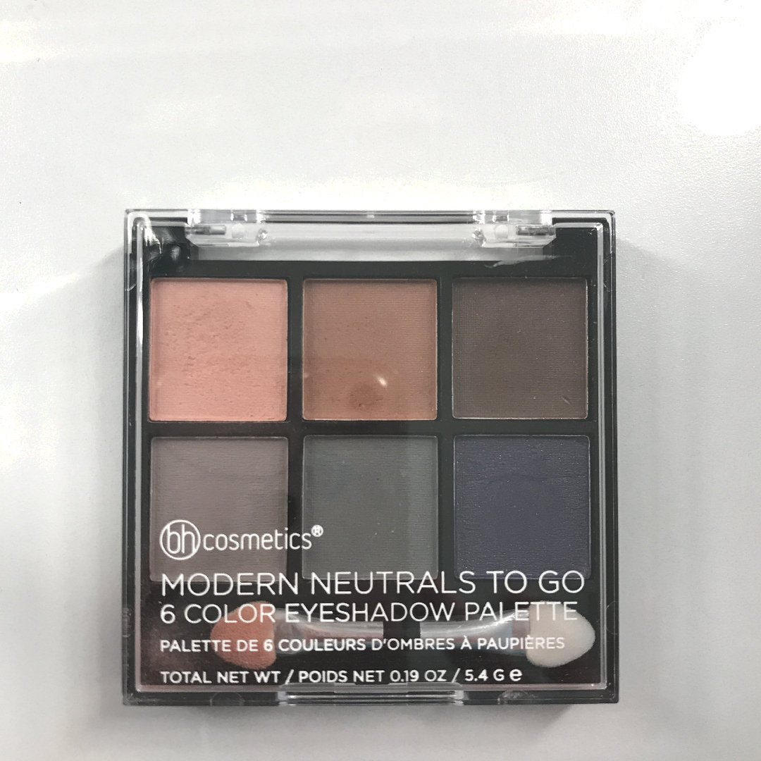 Bh Cosmetics® Neutral Eyes To Go - 6 Color Eyeshadow Palette