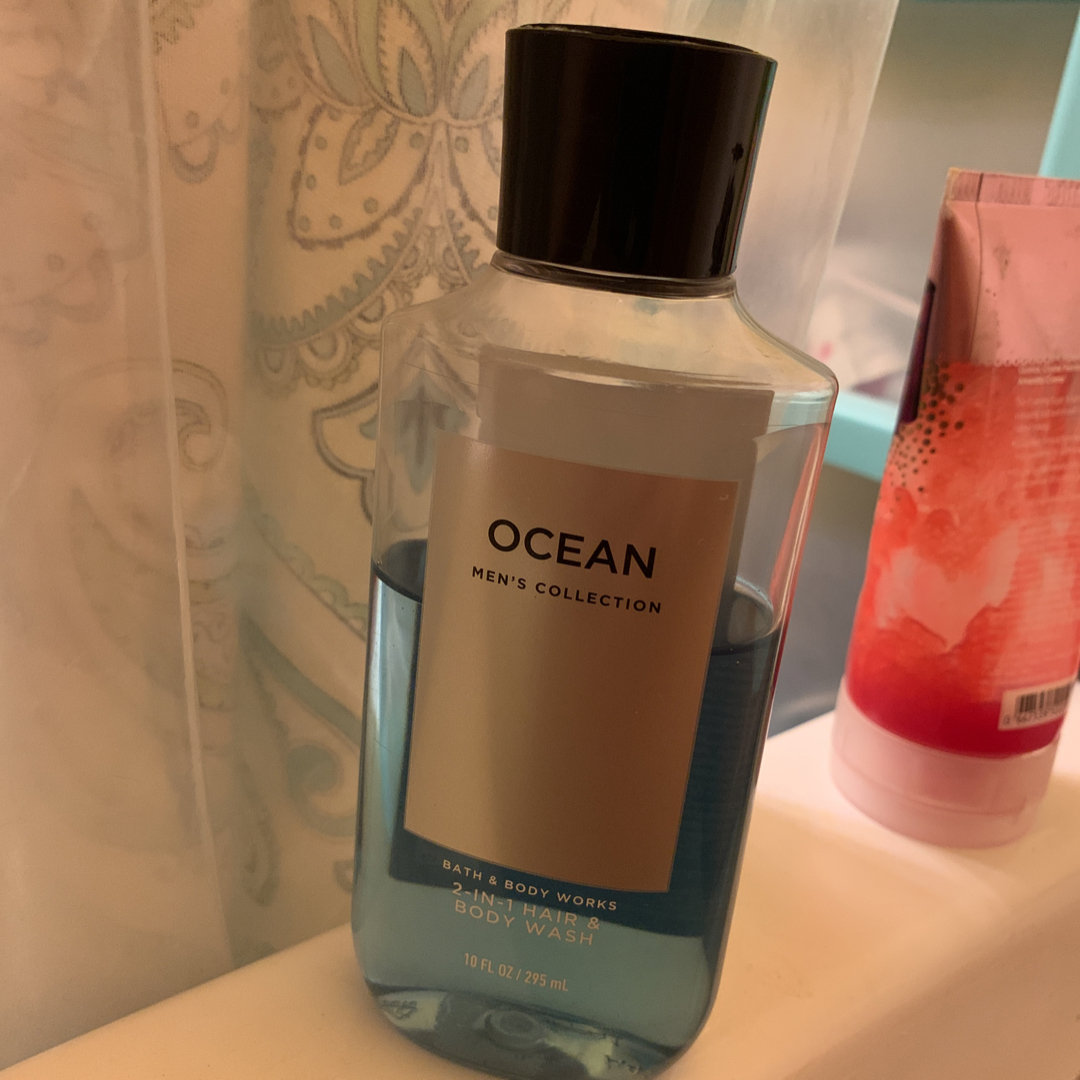 Bath & Body Works Men's Collection Ocean 2-in-1 Hair & Body Wash 10 Oz.
