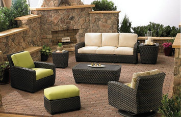 Photo of Safavieh Watson 4 Piece Seating Group with Cushions uploaded by Olivia D.
