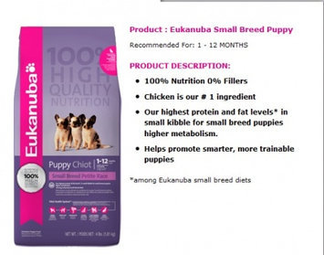 Photo of Eukanuba Puppy and Junior Large Breed Food uploaded by Whitney J.