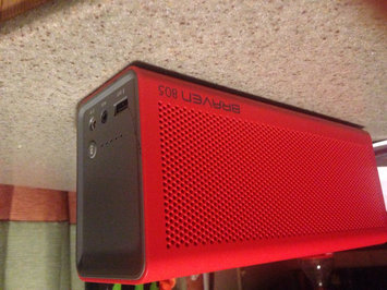 Photo of BRAVEN - 805 Portable Bluetooth Speaker - Red/Gray uploaded by Keana S.