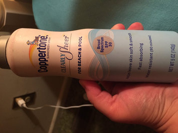 Photo of Coppertone Clearly Sheer For Beach & Pool Continuous Spray Sunscreen, SPF 30, 5 oz uploaded by Morgan W.