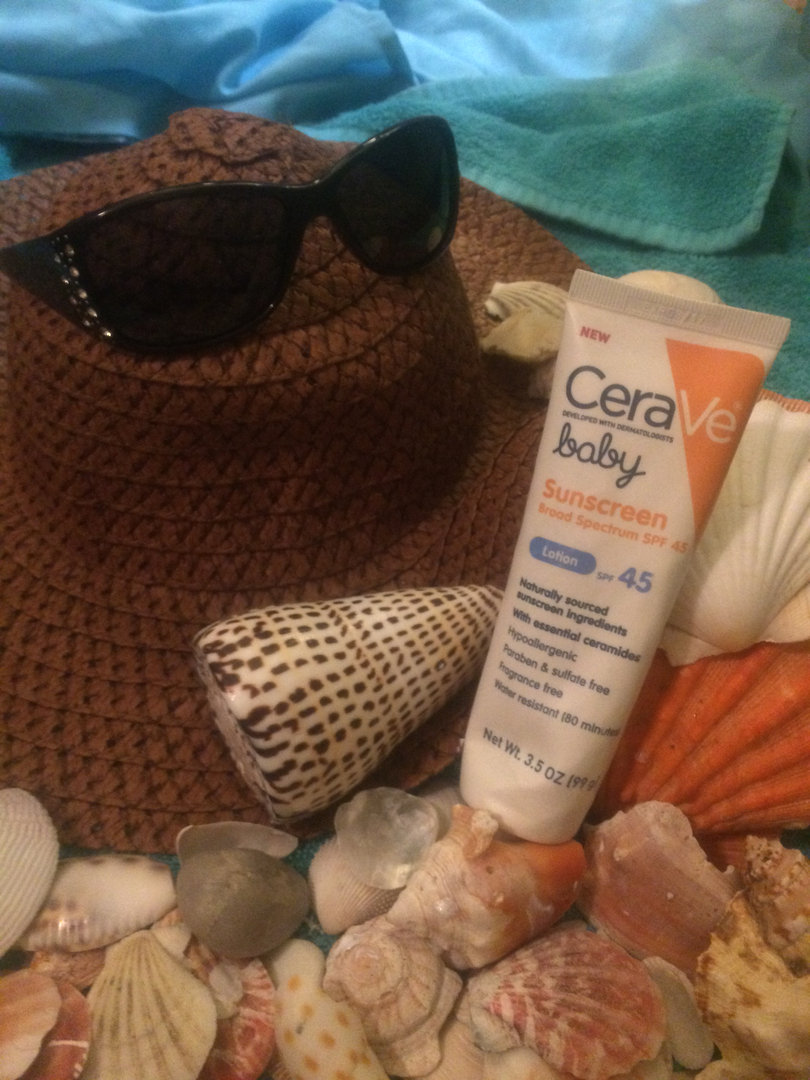 CeraVe Suncare Sunscreen Baby Lotion SPF 45, 3.5 oz