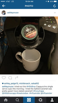 Photo of Hills Bros. Cappuccino Single Serve Cups, Salted Caramel uploaded by Ashley C.