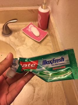 Photo of Colgate® MaxFresh® WITH MINI BREATH STRIPS Clean Mint Fluoride Toothpaste uploaded by Nancy A.
