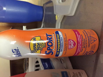 Photo of Banana Boat Sport UltraMist Sunscreen SPF 50 uploaded by leah R.