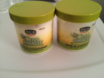 Photo of African Pride Olive Miracle Leave in Conditioner, 15 oz uploaded by Vanessa