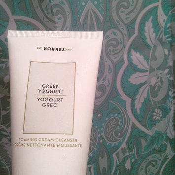 Photo of KORRES Greek Yoghurt Foaming Cream Cleanser uploaded by Maery S.