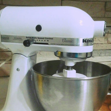 Photo of KitchenAid Classic 4.5 Qt Stand Mixer- White K45SS uploaded by Samantha H.