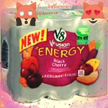 Photo of V8® V-Fusion + Energy Peach Mango Flavored Vegetable & Fruit Juice uploaded by Tasha B.