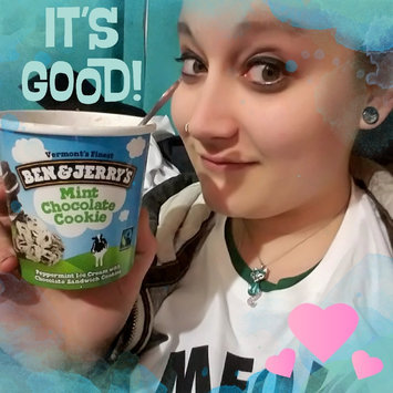 Photo of Ben & Jerry's® Mint Chocolate Cookie Ice Cream uploaded by Jamie L.