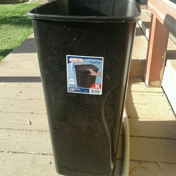 Photo of Sterilite 10459004 13 gal 49 ltr. Touch Top Wastebasket Can Black uploaded by Amorette M.