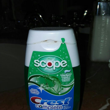 Photo of Crest Complete Plus Scope Liquid Gel Toothpaste - Minty Fresh 4.6 Oz (Pack of 6) uploaded by Leidi R.