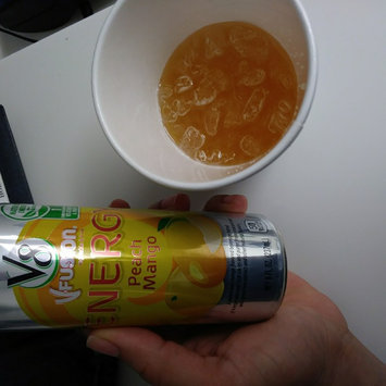 Photo of V8® V-Fusion + Energy Peach Mango Flavored Vegetable & Fruit Juice uploaded by Halena H.