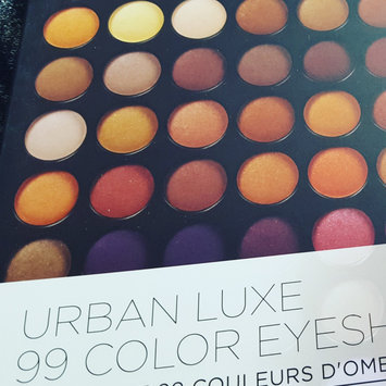Photo of BH Cosmetics Urban Luxe - 99 Color Eyeshadow Palette uploaded by Lauren B.