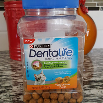 Photo of Purina® DentaLife Chicken Dental Cat Treats uploaded by Courtney w.