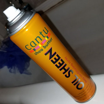 Photo of Cantu Shea Butter Deep Conditioning Oil Sheen Spray uploaded by keren a.