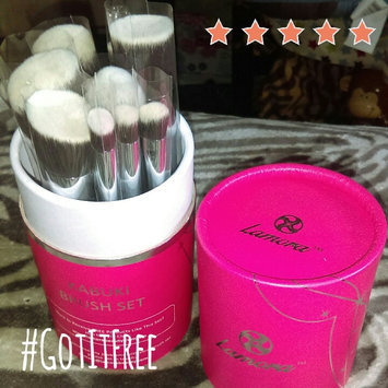 Photo of Foundation Brush Flat Top Kabuki for Face Makeup - Perfect For Blending Liquid uploaded by Brookelynne T.