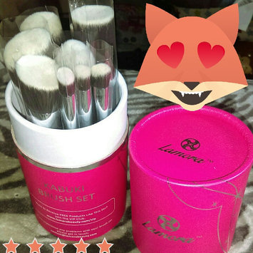 Photo of Foundation Brush Flat Top Kabuki for Face Makeup - Perfect For Blending Liquid uploaded by Brookelynne T.