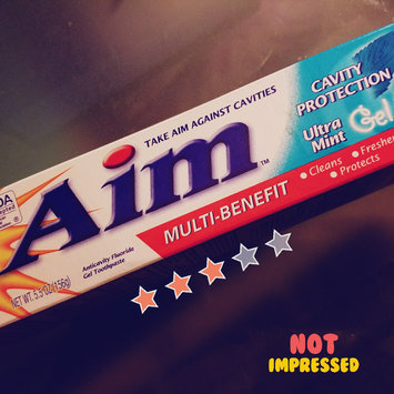 Photo of Aim™ Multi-Benefit Cavity Protection Ultra Mint Gel Toothpaste 5.5 oz. Box uploaded by OnDeane J.