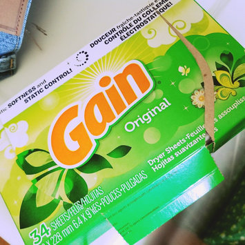 Photo of Gain® Original Fabric Softener Sheets 34 ct Box uploaded by keren a.