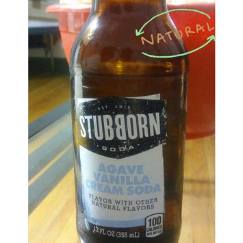 Photo of Stubborn Soda™ Agave Vanilla Cream Soda 12 fl. oz. Glass Bottle uploaded by Jessica K.