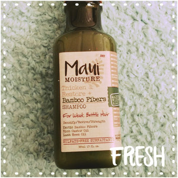 Photo of Maui Moisture Thicken & Restore Bamboo Fibers Shampoo uploaded by Adri K.