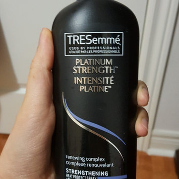 Photo of TRESemmé Platinum Strength Strengthening Heat Protect Spray uploaded by Carly C.