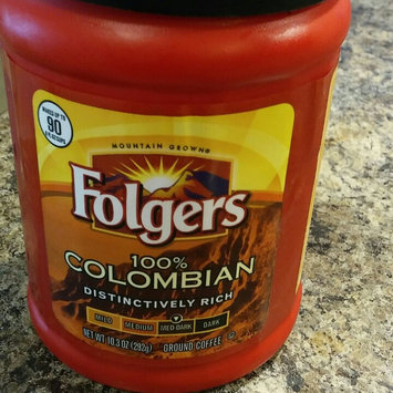 Photo of Folgers 100% Colombian Med-Dark Roast Ground Coffee uploaded by Amanda M.