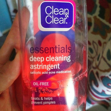 Photo of Clean & Clear® Essentials Deep Cleaning Astringent uploaded by Amanda R.