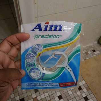 Photo of Aim Toothpaste Aim 50 ct Floss Picks Nylon Thread (Pack of 12) uploaded by Heather J.