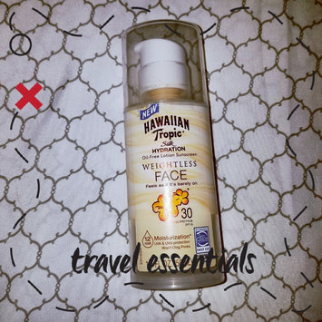 Photo of Hawaiian Tropic® Silk Hydration Weightless SPF 30 Face Sunscreen uploaded by Bellamy R.