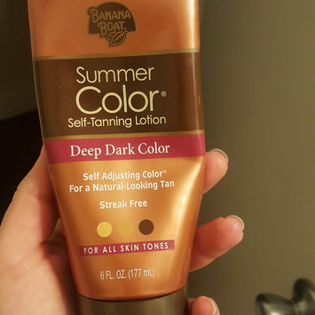 Photo of Banana Boat Summer Color Self-Tanning Lotion uploaded by Cassie B.