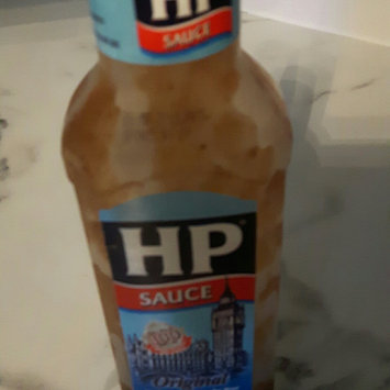 Photo of Unknown Hp (houses Of Parliment) original steak sauce one 400 ml Squeeze Bottle uploaded by Jeri B.