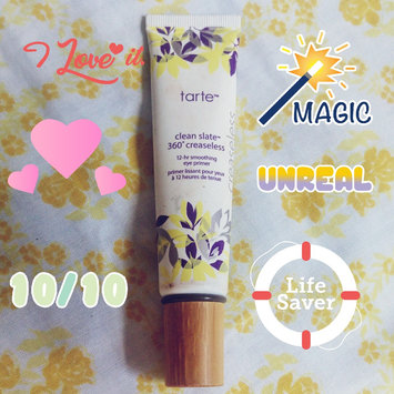 Photo of tarte Clean Slate™ 360° Creaseless 12-Hr Smoothing Eye Primer uploaded by Rosalba M.