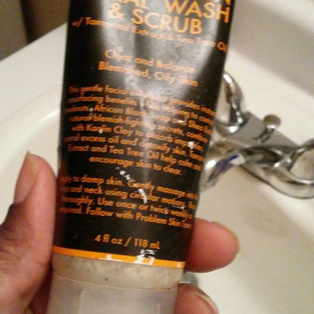 Photo of SheaMoisture African Black Soap Problem Skin Facial Wash & Scrub uploaded by Tonya D.