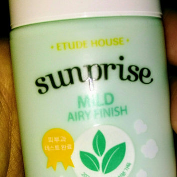 Photo of Etude House - Sunprise Mild Airy Finish SPF 50 PA+++ 55ml uploaded by Emmaleigh M.