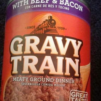 Photo of Gravy Train Meaty Ground Dinner With Beef & Bacon Wet Dog Food, 13.2-Ounce Can uploaded by Cruz G.