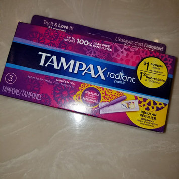 Photo of Tampax Radiant Regular uploaded by keren a.
