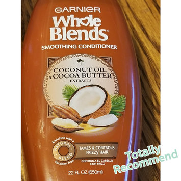 Photo of Garnier Whole Blends Coconut Oil & Cocoa Butter Extracts Smoothing Conditioner uploaded by brandi a.