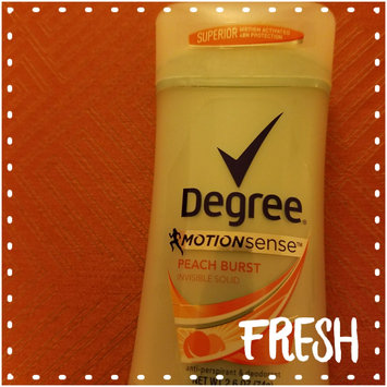 Photo of Degree® Expert Protection with MotionSense™ uploaded by Lesley S.