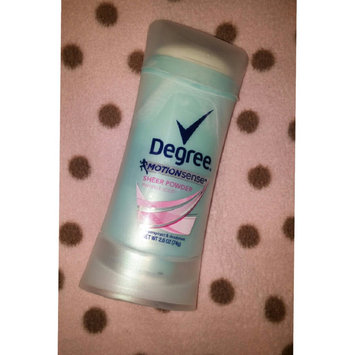 Photo of Degree Sheer Powder Motionsense® Antiperspirant Deodorant Stick uploaded by Carolyn H.