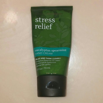 Photo of Bath & Body Works® Aromatherapy STRESS RELIEF-EUCALYPTUS & SPEARMINT Hand Cream uploaded by Carolyn H.