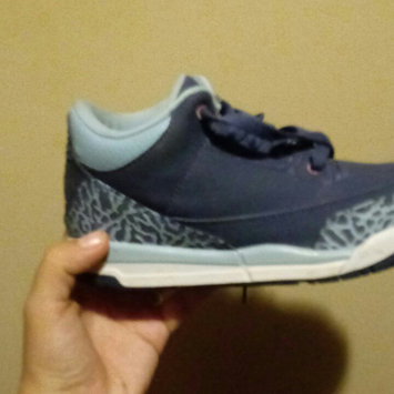 Photo of Air Jordan 4 Retro OG Kids' Shoe, by Nike Size 3.5Y (White) uploaded by Stacy O.