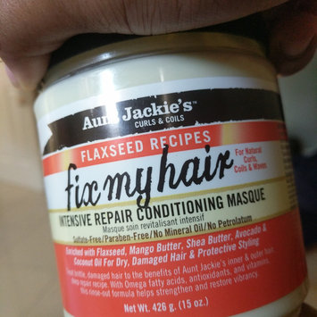 Photo of Aunt Jackie's Fix My Hair Intensive Repair Conditioning Masque 15 oz. (Pack of 6) uploaded by Laur-Edine P.