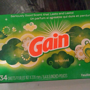 Photo of Gain® Original Fabric Softener Sheets 34 ct Box uploaded by Chelsea C.
