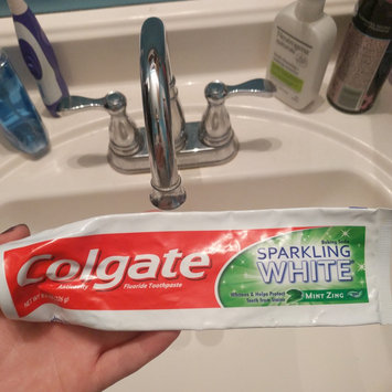 Photo of Colgate® Baking Soda SPARKLING WHITE® Toothpaste Mint Zinc Gel uploaded by Sophie R.