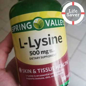 Photo of Spring Valley L-Lysine 500 mg, 250 count uploaded by Kelly S.