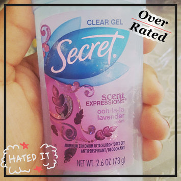 Photo of Secret Scent Expressions Ooh-La-La Lavender Crystal Clear Deodorant Stick uploaded by Priscilla Y.