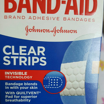 Photo of Band-Aid Clear Brand Adhesive Bandages Clear Strips uploaded by Chaya K.